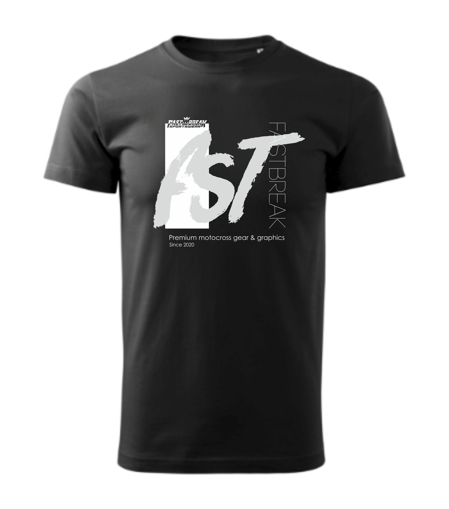 black t-shirt