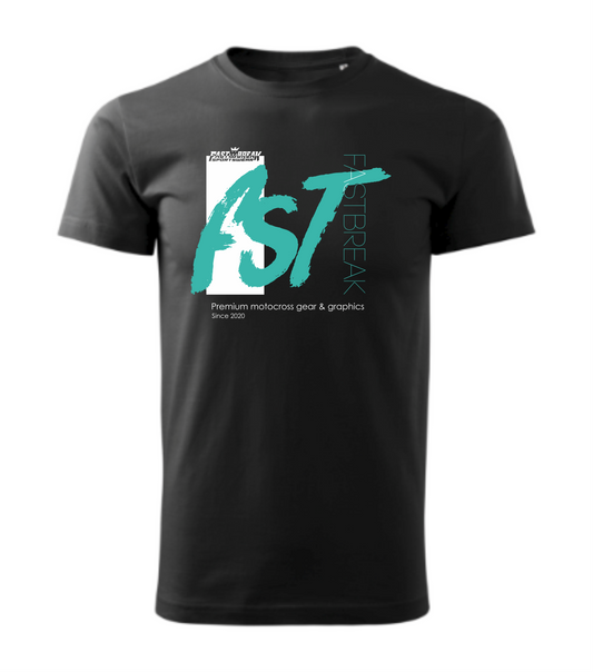 black t-shirt