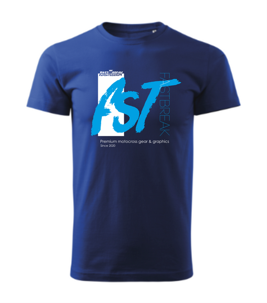 blue t-shirt