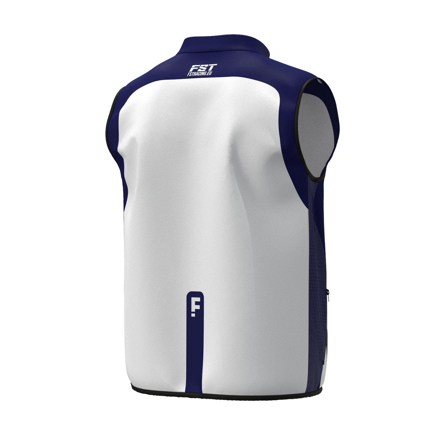 New! Motocross vest White/Blue